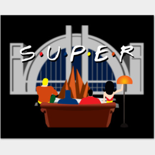 "Super" Sitcom Posters and Art