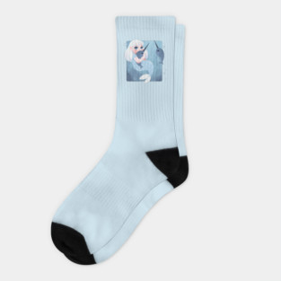 Narwhal Mermaid Socks