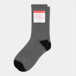 Git out of Here Socks