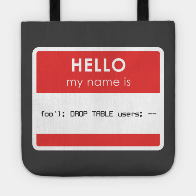 My name is foo Tote by enrynz