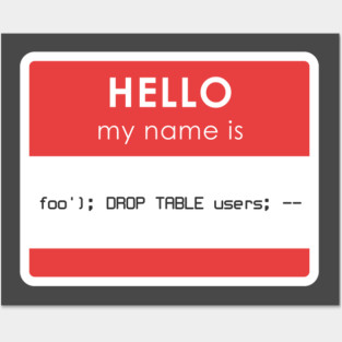 My name is foo Posters and Art