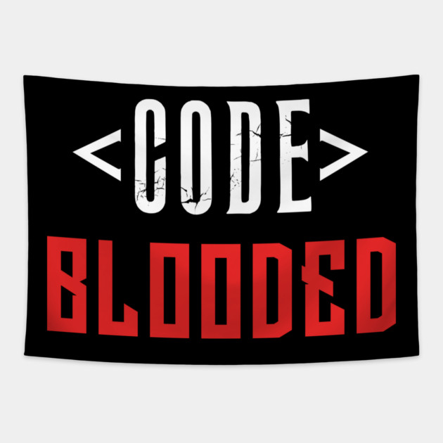Code Blooded Tapestry by enrynz