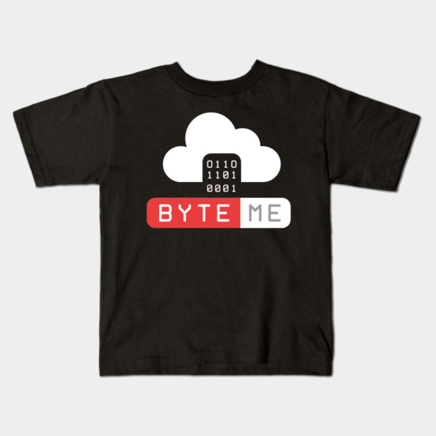 Byte me Kids T-Shirt by enrynz