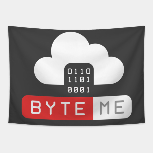 Byte me Tapestry by enrynz