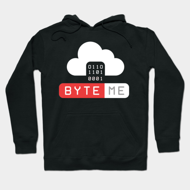Byte me Hoodie by enrynz