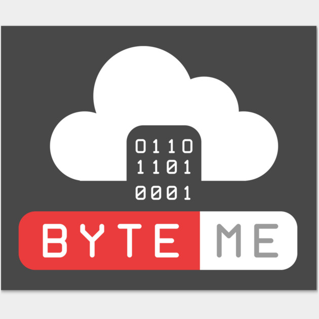 Byte me Wall Art by enrynz