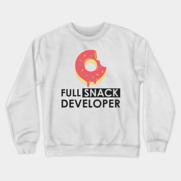 Full snack developer Crewneck Sweatshirt by enrynz