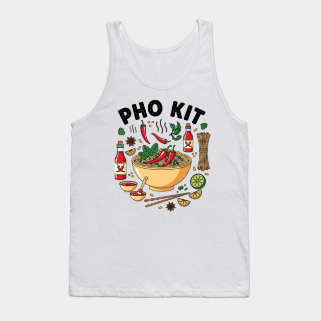 Pho Kit Tank Top by enrynz