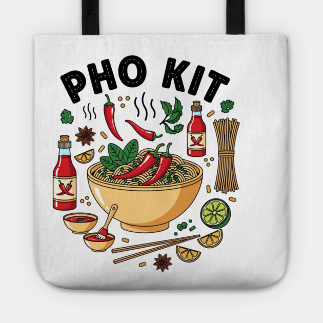 Pho Kit Tote by enrynz