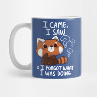 Forgetful Red Panda Mug