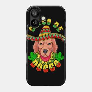 Cinco de Doggo Funny Labrador Dog for Cinco de Mayo graphic Phone Case