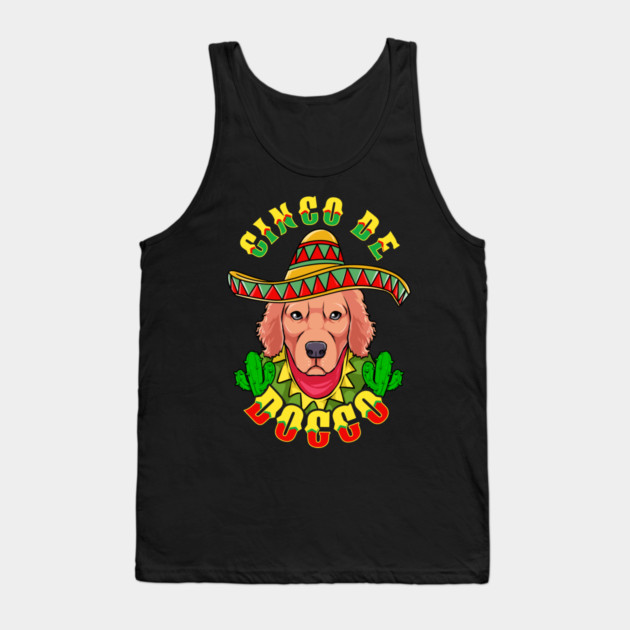 Cinco de Doggo Funny Labrador Dog for Cinco de Mayo graphic Tank Top by creative