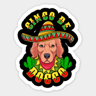 Cinco de Doggo Funny Labrador Dog for Cinco de Mayo graphic Magnet