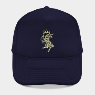 Celtic Elk Rampant Hat