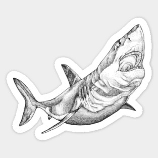 Great White Shark Sticker