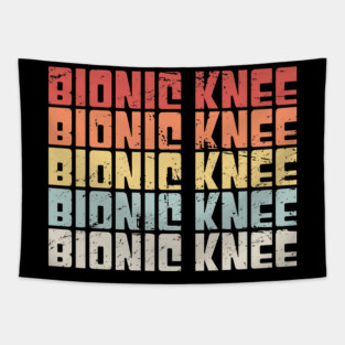 Retro Bionic Knee | Joint Replacement Knee Surgery Tapestry