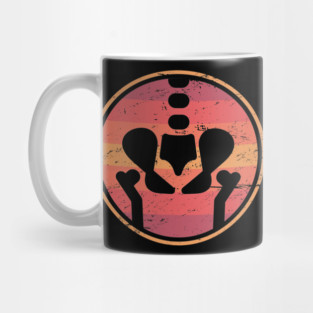 Retro Joint Replacement Hip Surgery Graphic Mug