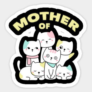 Mother of Cats Magnet