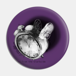 Flying Clock Tales from the Clarkside Pin