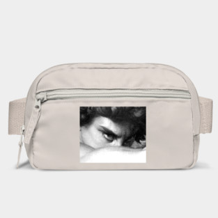 reinterpretation of the gaze of The Fallen Angel black and white (oil on canvas), Alexandre Cabanel Bag