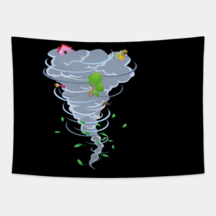 Tornado Storm Chaser Tapestry