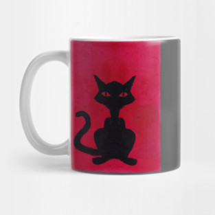 BLACK CAT Mug