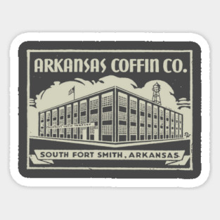 Arkansas Coffin Company Sticker