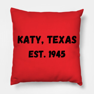 Katy, Texas Pillow