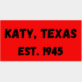 Katy, Texas Posters and Art