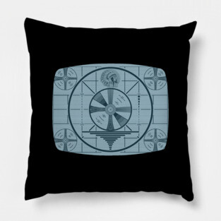 Indian Head Test Pattern Pillow