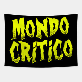Mondo critico (Youtube channel's Logo) Tapestry