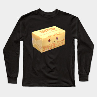 Cute Stick of Butter Long Sleeve T-Shirt
