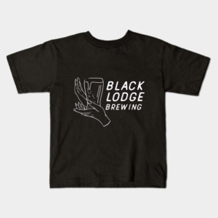Black Lodge Pint Kids T-Shirt