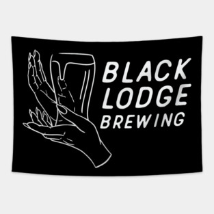 Black Lodge Pint Tapestry