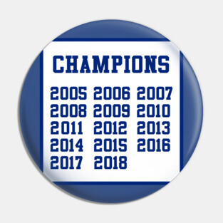 Champions Banner Pin