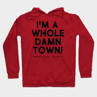 I'm A Whole Damn Town Hoodie
