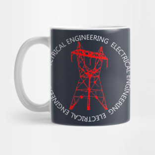 electrical engineering, electrician engineer electricity Mug