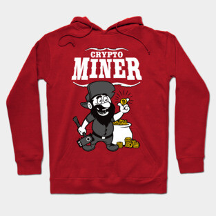 Cryptominer dark Hoodie