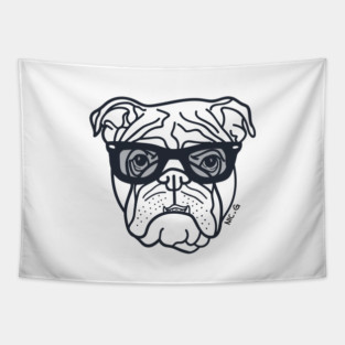 Bulldog Tapestry