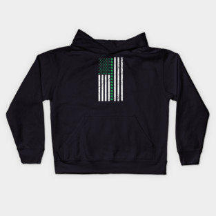 Irish American Flag Kids Hoodie