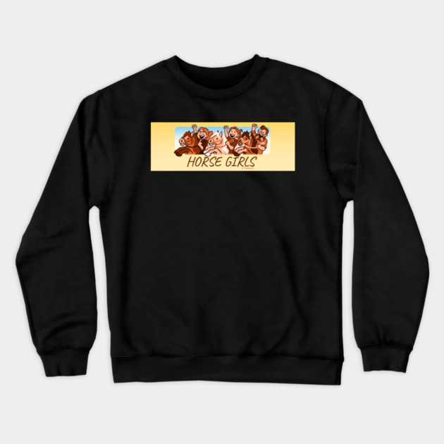 Host-full Stakes Crewneck Sweatshirt by Horse Girls