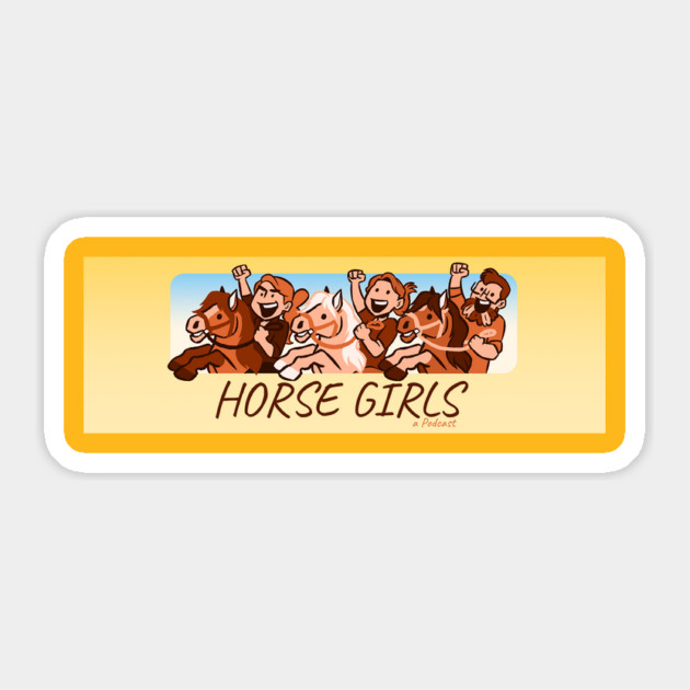 Host-full Stakes Sticker by Horse Girls