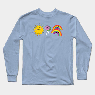 Sunshine, lollipops and rainbows Long Sleeve T-Shirt