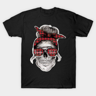 Funny Bingo Bitch Skeleton T-Shirt