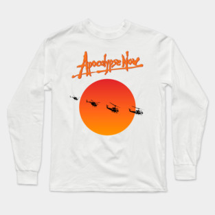 Apocalypse Now Illustration with title Long Sleeve T-Shirt
