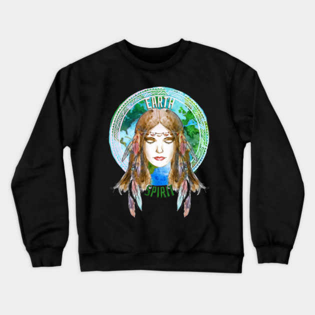 Mother Earth Spirit Crewneck Sweatshirt by creative
