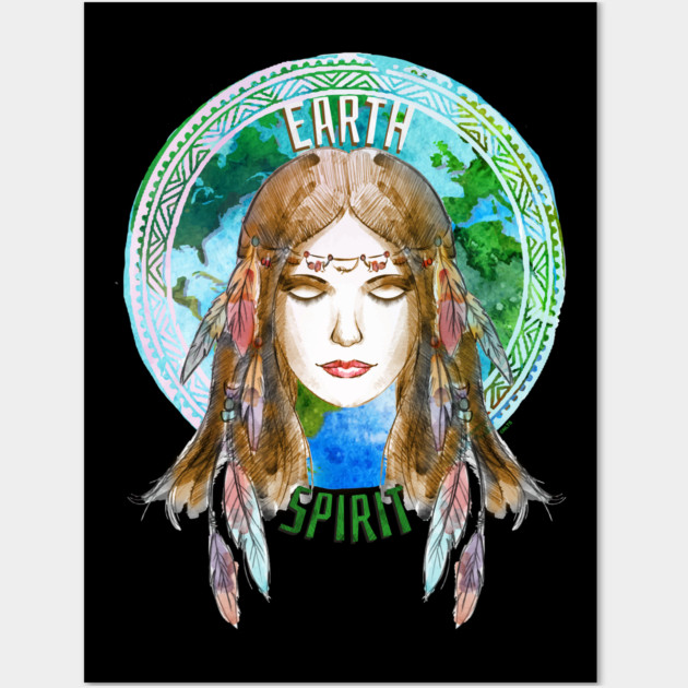 Mother Earth Spirit Wall Art by creative