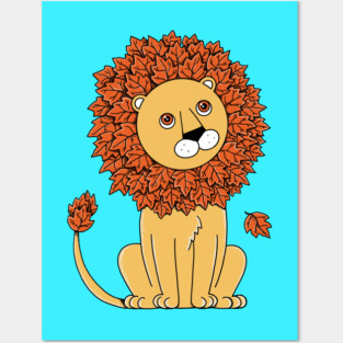 Lion Posters and Art
