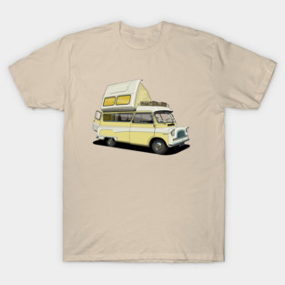 Bedford Campervan in yellow T-Shirt