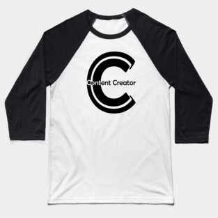 Content Creator - 02 Baseball T-Shirt